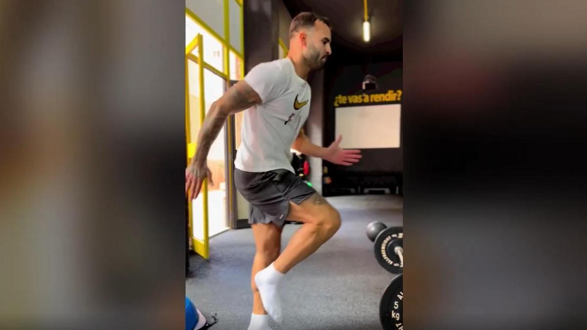 Jesé Rodríguez comparte el brutal entrenamiento con el que se pone a punto para su futuro profesional