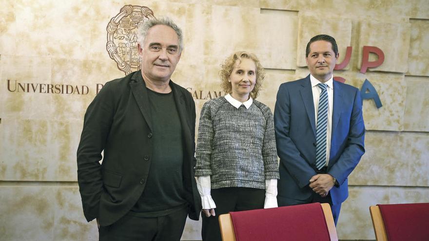 Ferran Adriá, ayer. // Efe