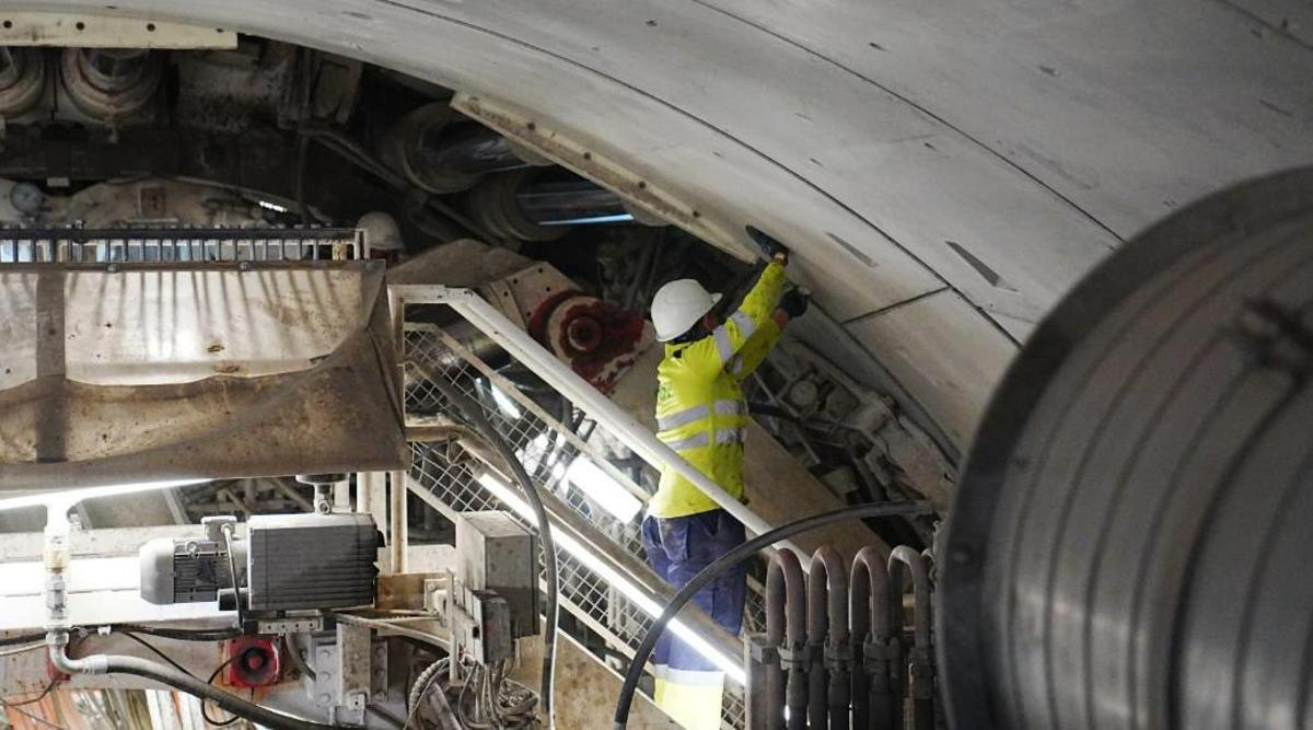 La Comunidad de Madrid prosigue con la excavación ininterrumpida de Mayrit en la Línea 11 de Metro y prepara el próximo cale en Palos de la Frontera.