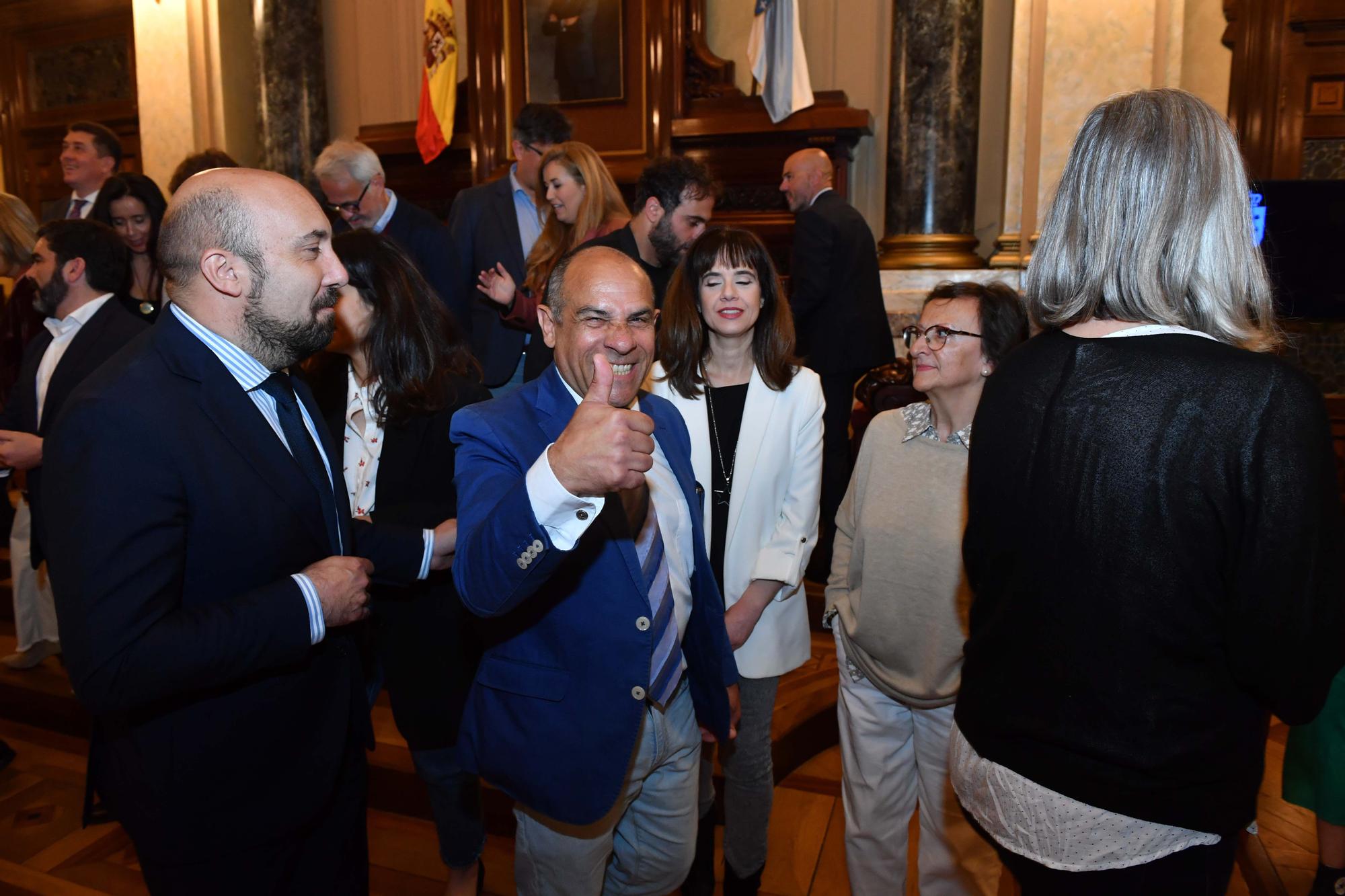 Pleno en A Coruña, el último de la legislatura antes de las elecciones municipales del 28-M