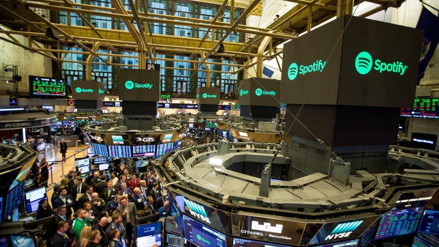 Spotify ha debutado este martes en Wall Street.