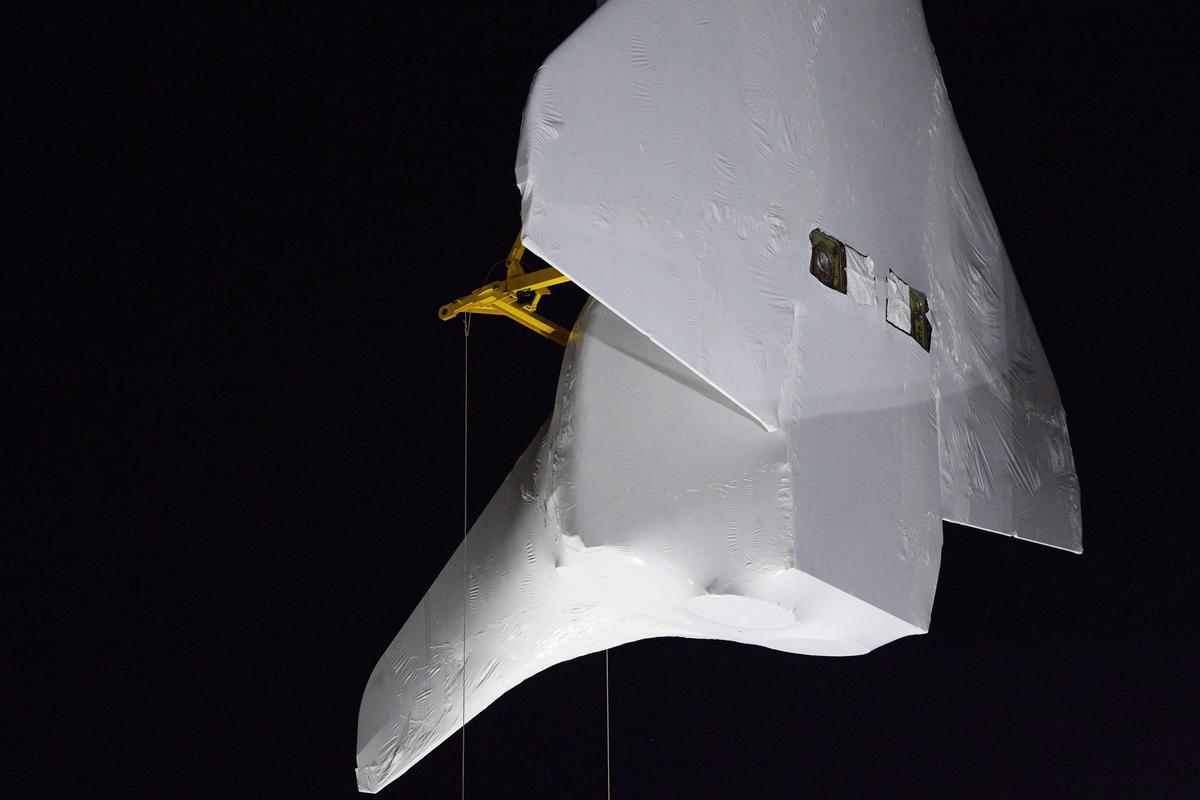 El transbordador Endeavour se instala en California para ser expuesto