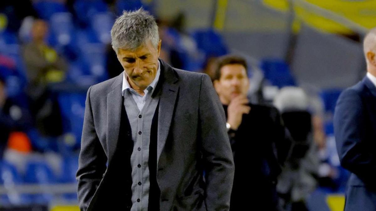 Setién, técnico de la UD Las Palmas