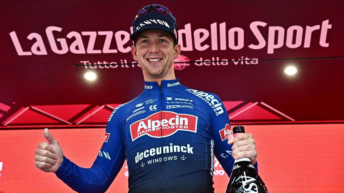 Kaden Groves, ganador de la 5ª etapa del Giro de Italia.