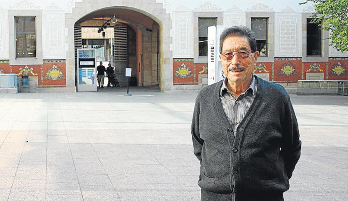 Lluís en la Casa de la Caritat de Barcelona.