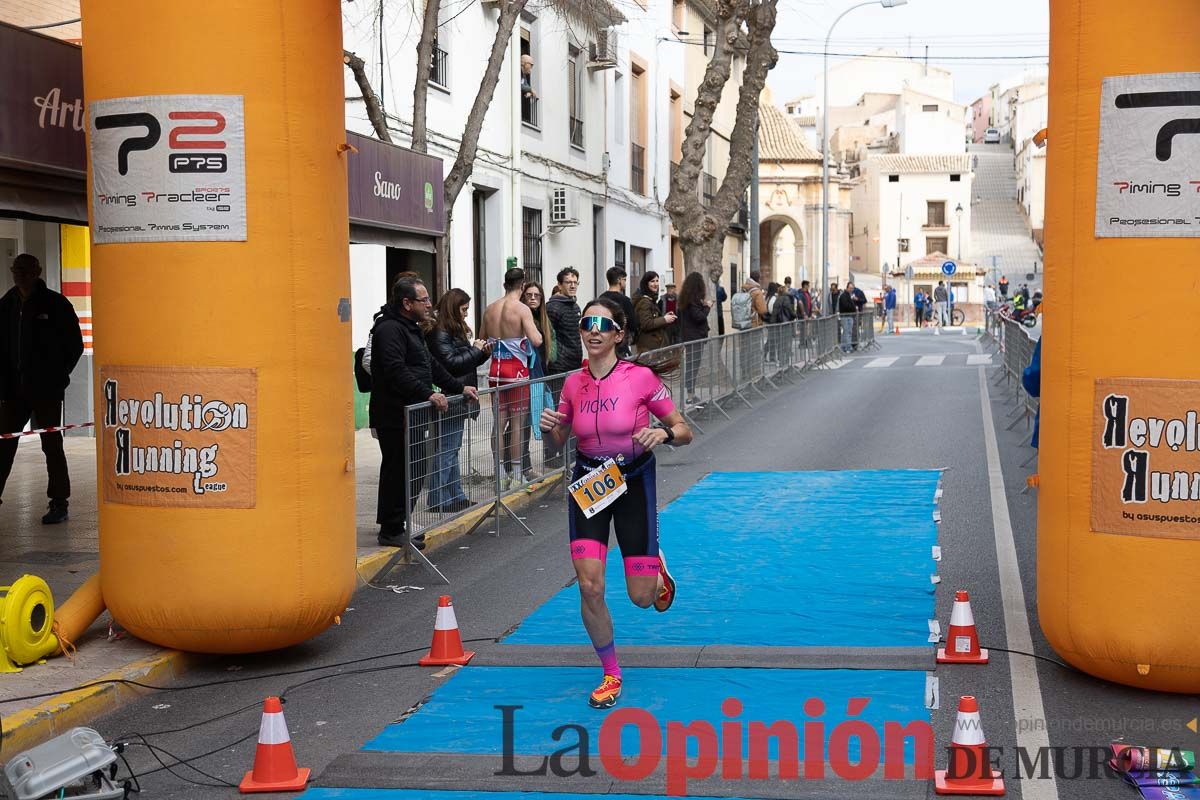 XXI Duatlón Caravaca de la Cruz (carrera a pie y meta)