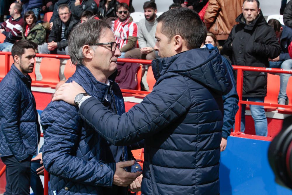 El partido entre el Lugo y el Real Oviedo, en imágenes