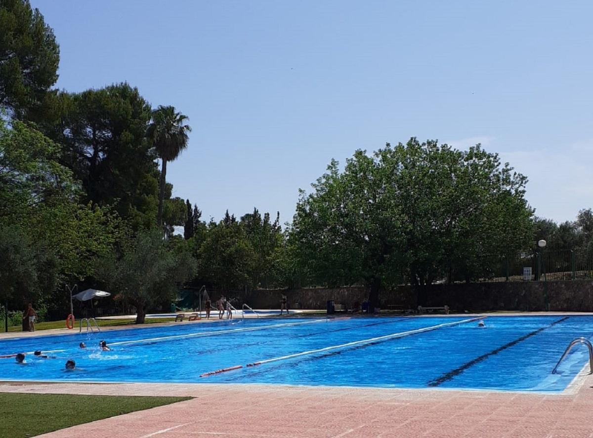 Imagen de archivo de la piscina municipal de Anna-
