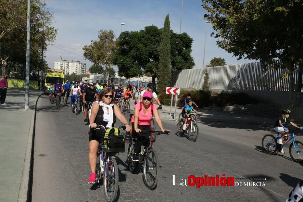 Ciclopaseo para clausular en Lorca los JDG