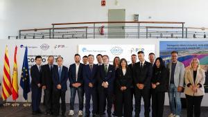 Representantes de Tarragona y el Port con las directivas de las empresas Cosco Shipping y PTP Group.