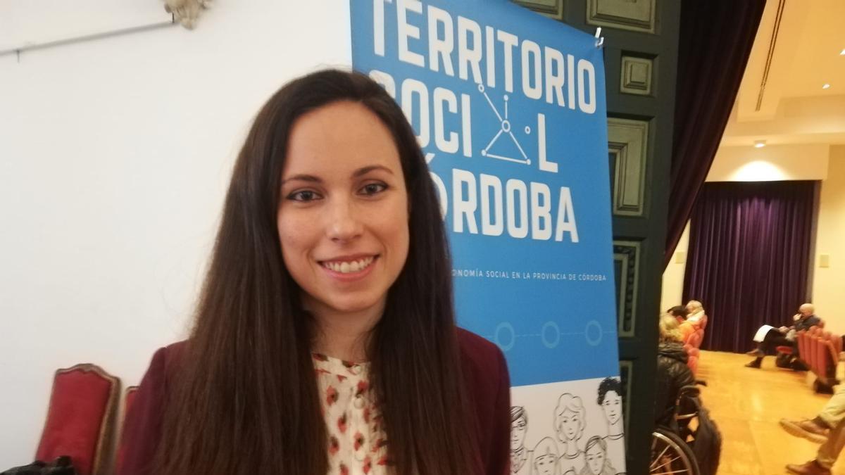 Rosa Posadas, coordinadora del Foro de Economía Social.