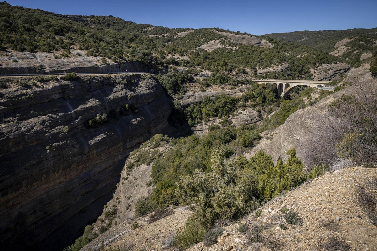 Así es la zona donde se encontó el cuerpo de María Paloma