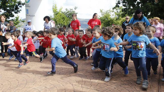 El maratón de Chapela reúne a 800 escolares