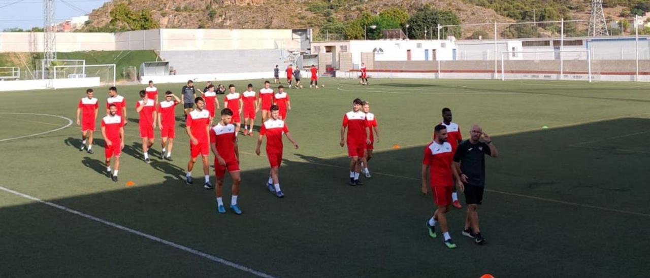 Primera sesión de entrenamiento del Atlético Saguntino. | ATLÉTICO SAGUNTINO