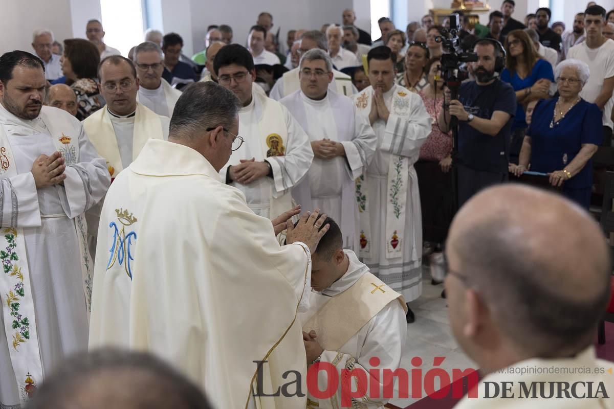 Así se ha vivido la ordenación sacerdotal de Miguel Tovar Fernández en la pedanía molinense de Torrealta