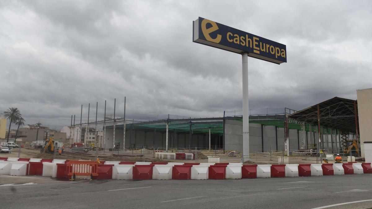 Las obras para construir la nave del proveedor de materiales de construcción ya se han iniciado.