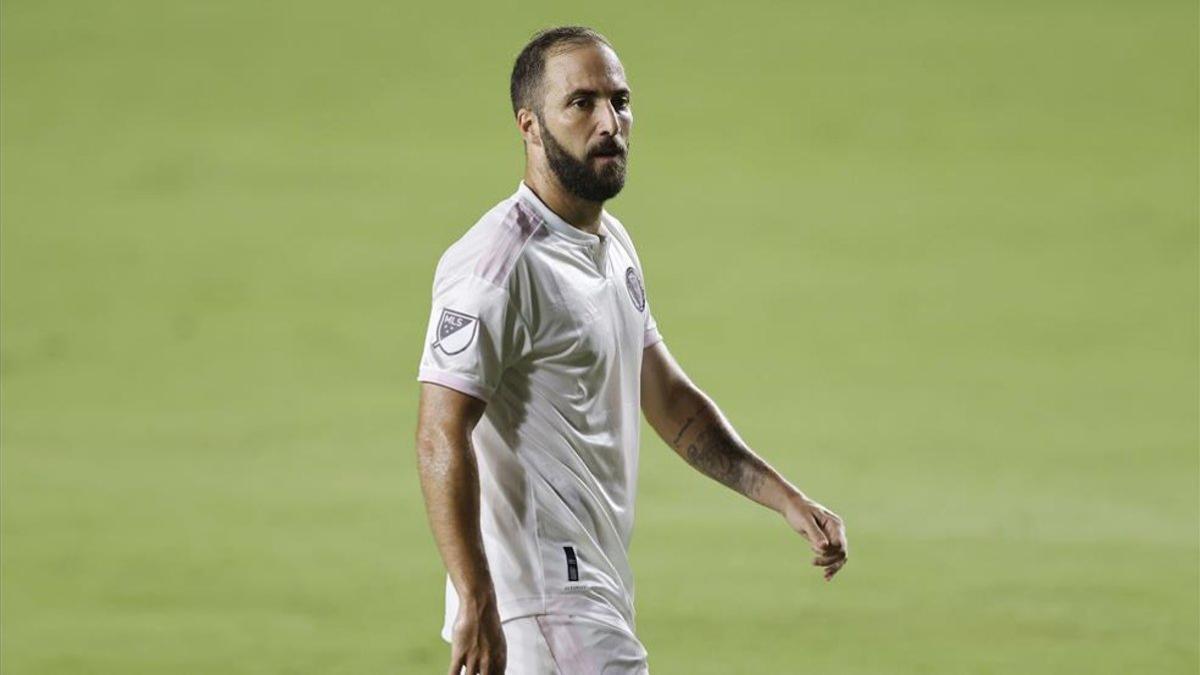 Gonzalo Higuaín se perderá el Play In de la MLS por coronavirus