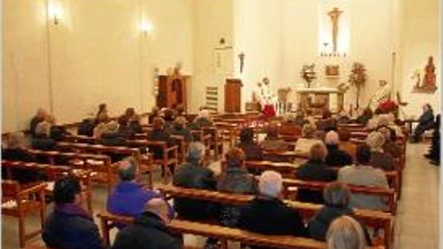 La novena del pelegrí es celebra a l&#039;església de Santa Coloma.