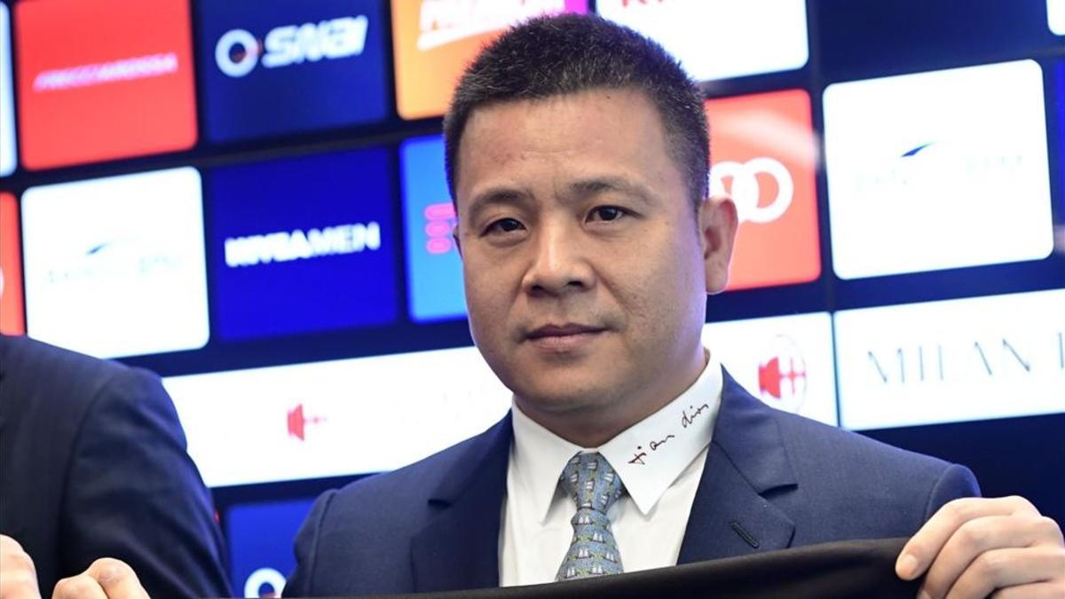 Yonghong Li, tras concretar la compra del AC Milan