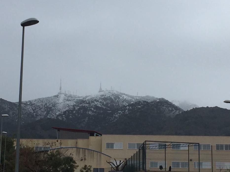 Vista del repetidor del Mijas