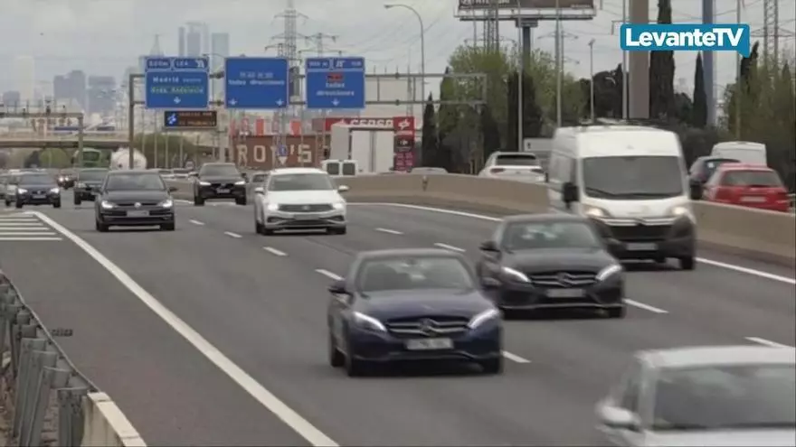 Agosto comienza más de 700.000 desplazamientos en las carreteras de la Comunitat Valenciana