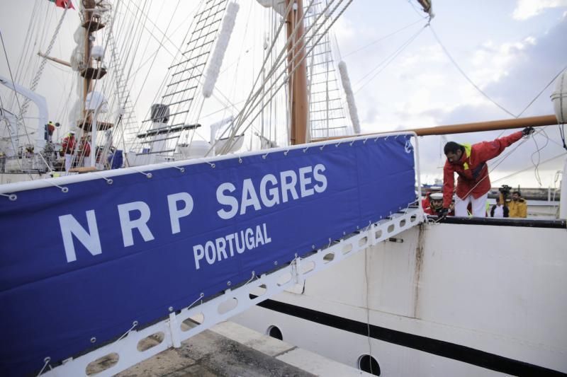 El buque escuela portugués 'Sagre', en Tenerife