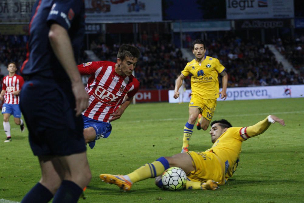 El Girona-Alcorcón en imatges