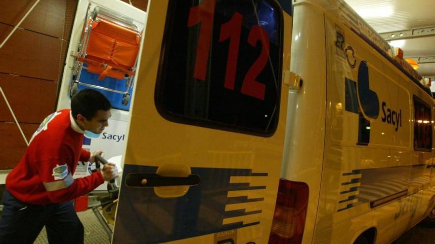 Ambulancia del 112 de Castilla y León.