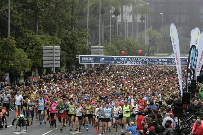 Las imágenes de la Media Maratón de Córdoba