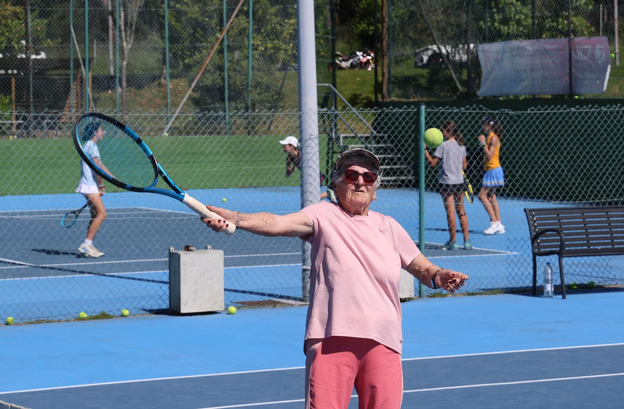 El ‘match ball’ de Esther a sus 90 años: “Estoy como una rosa”