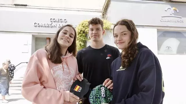VÍDEO: Los Zornoza, una estirpe de nadadores gijoneses de presente y brillante futuro