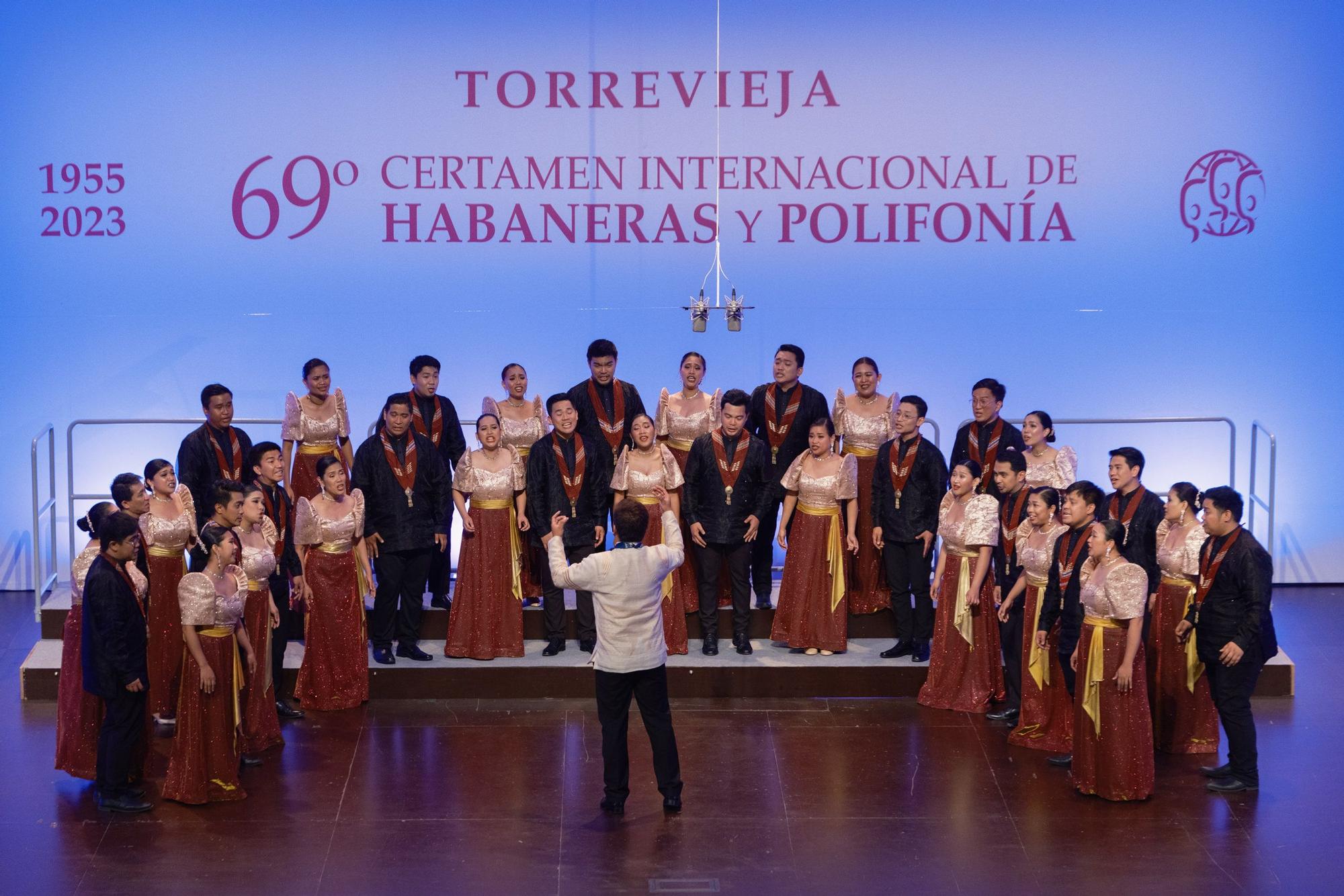 Velada de exhibición de las mejores masas corales y entrega de premios del Certamen Internacional de Habaneras y Polifonía de Torrevieja