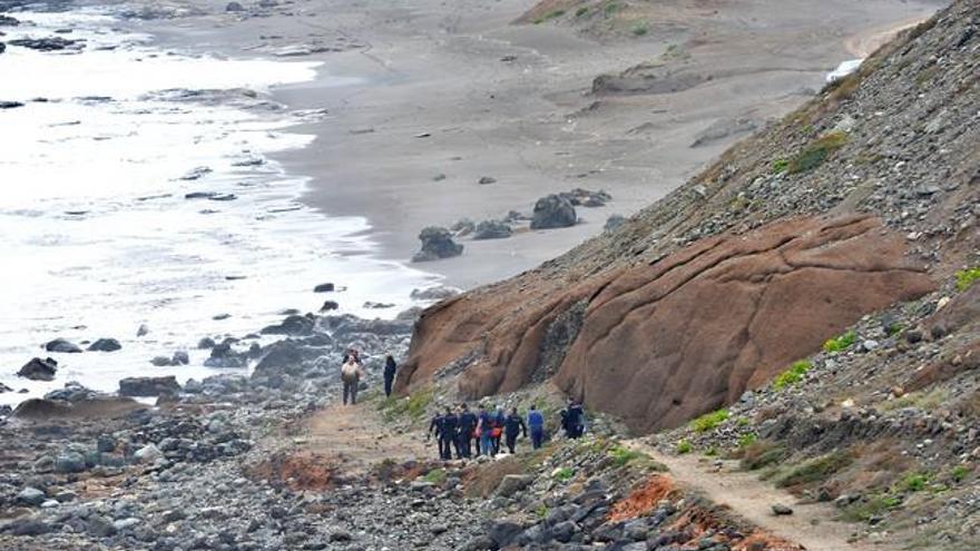 Hallado el cadáver de una mujer en la costa de Jinámar