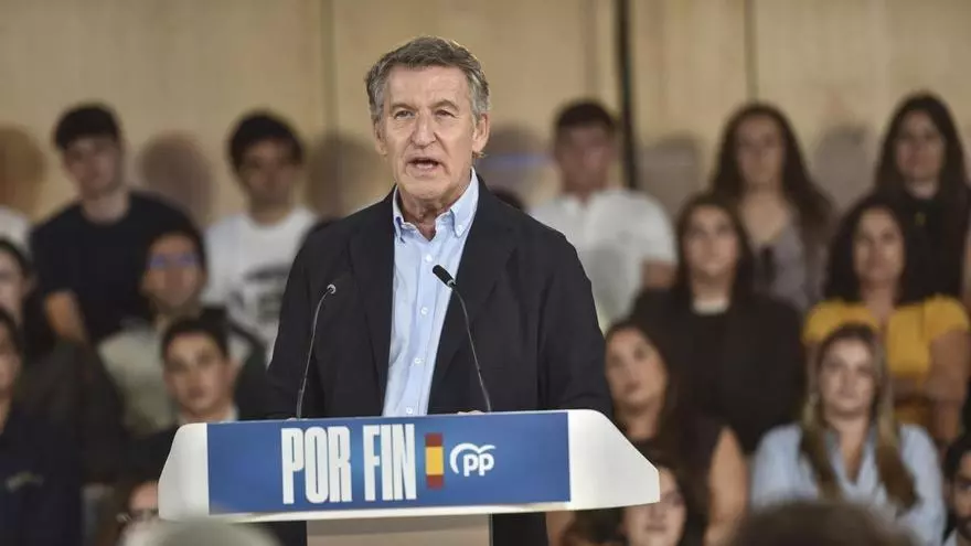 Feijóo exige que Sánchez comparezca en el Congreso por los buques marroquíes en Ceuta