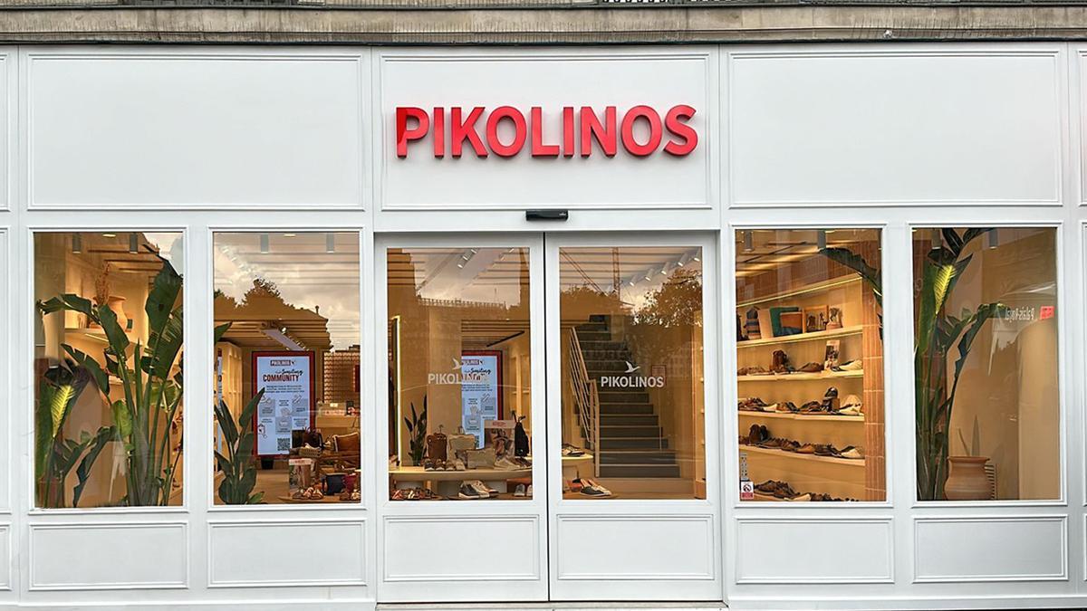 La tienda de Pikolinos en la rue Rivoli de París.