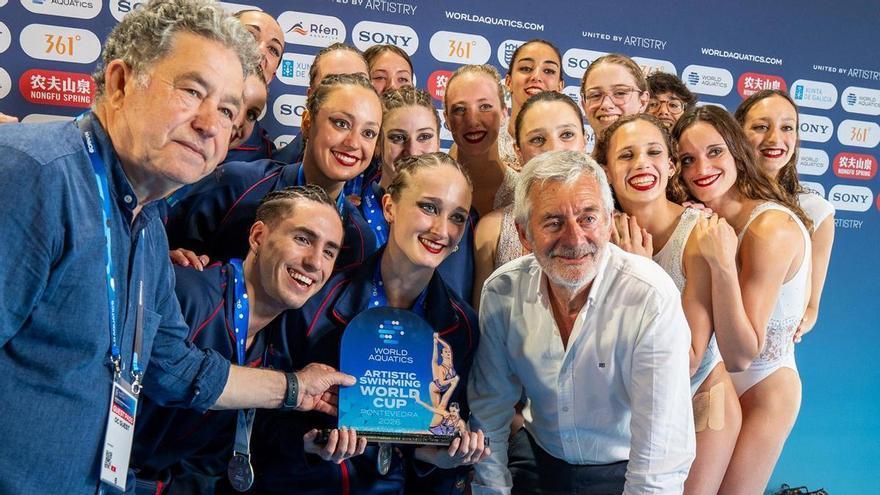Pontevedra diseña una hoja de ruta a tres años para ser sede fija de la natación artística mundial