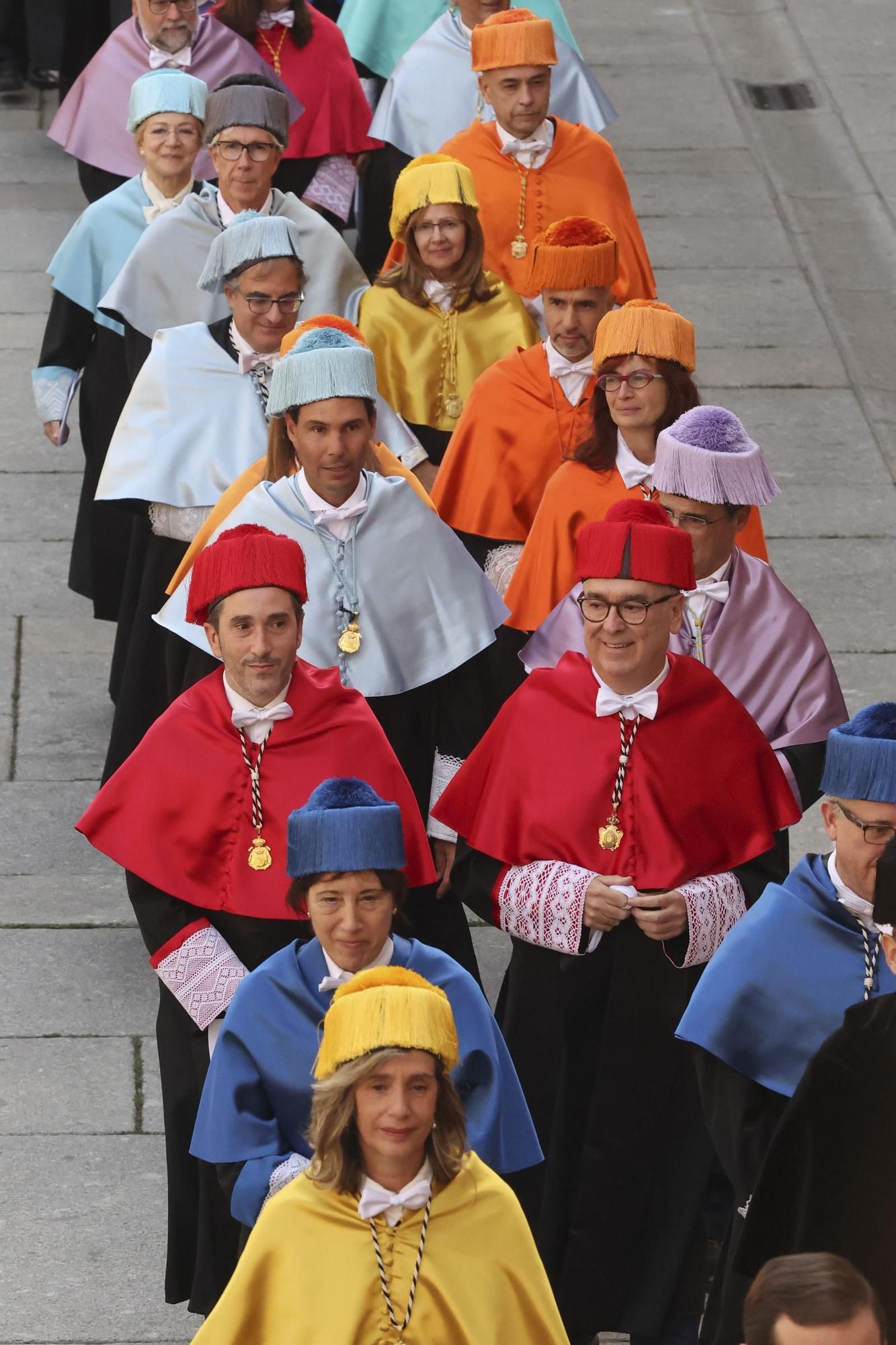 Rafa Nadal, investido doctor 'honoris causa' por la Universidad de Salamanca
