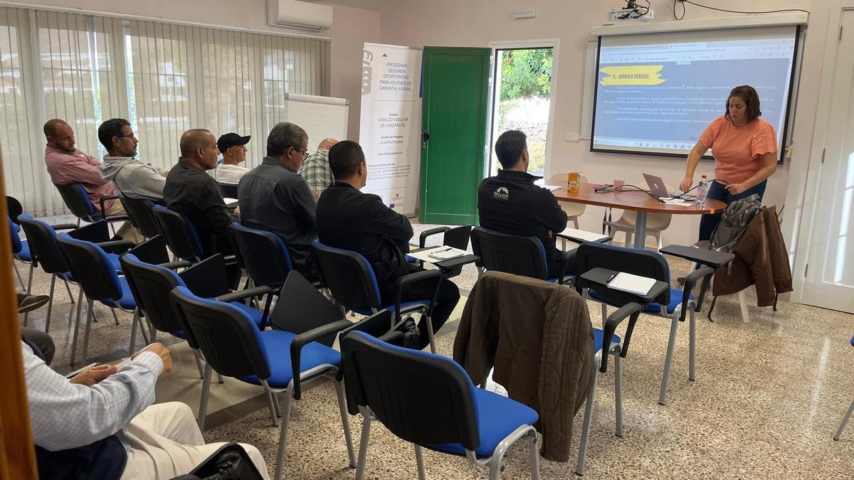 Curso de sacrificio de animales por el rito halal en la Granja Agrícola Experimental del Cabildo de Lanzarote