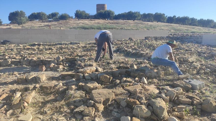 Comienza la obra de puesta en valor del templo de Torreparedones en Baena