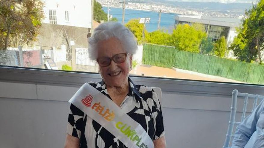 Dolores Prieto Fernández cumplió ayer 100 años.
