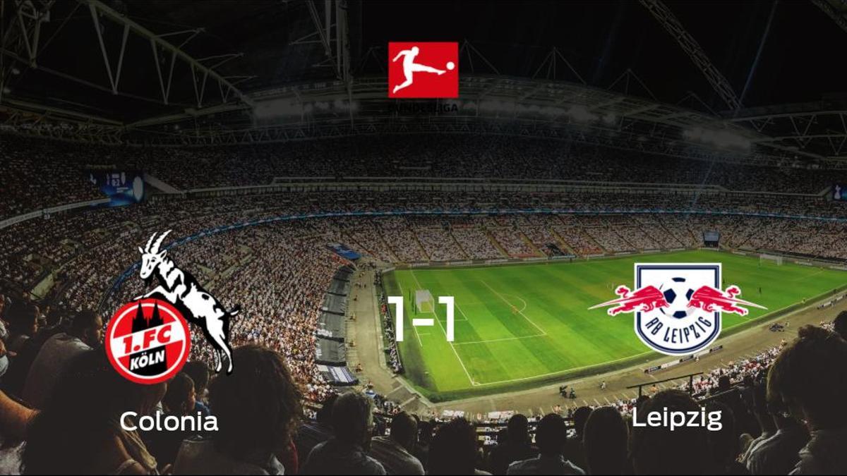 El Colonia y el RB Leipzig concluyen su encuentro liguero con un empate (1-1)