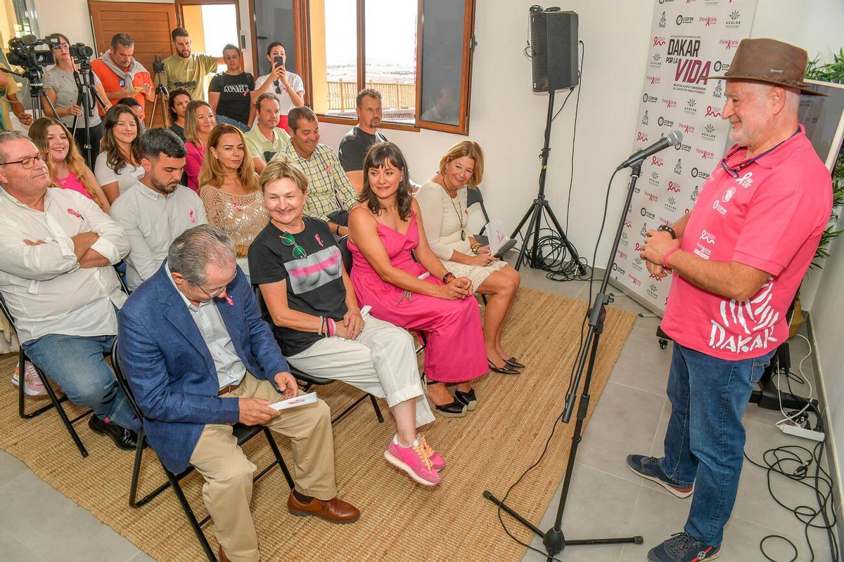 Presentación del 'Elefante Rosa' del 'Dakar por la Vida' Presentación del 'Elefante Rosa' del 'Dakar por la Vida'