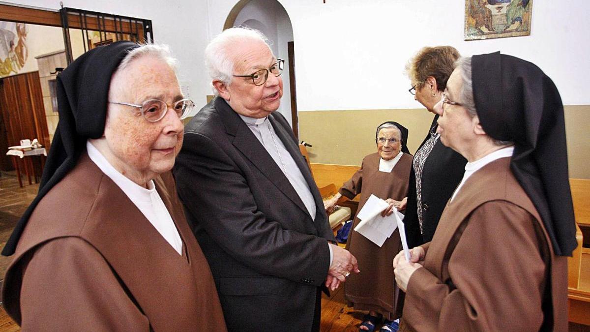 El comiat de les carmelites descalces de Montilivi de Girona, l&#039;any 2019.