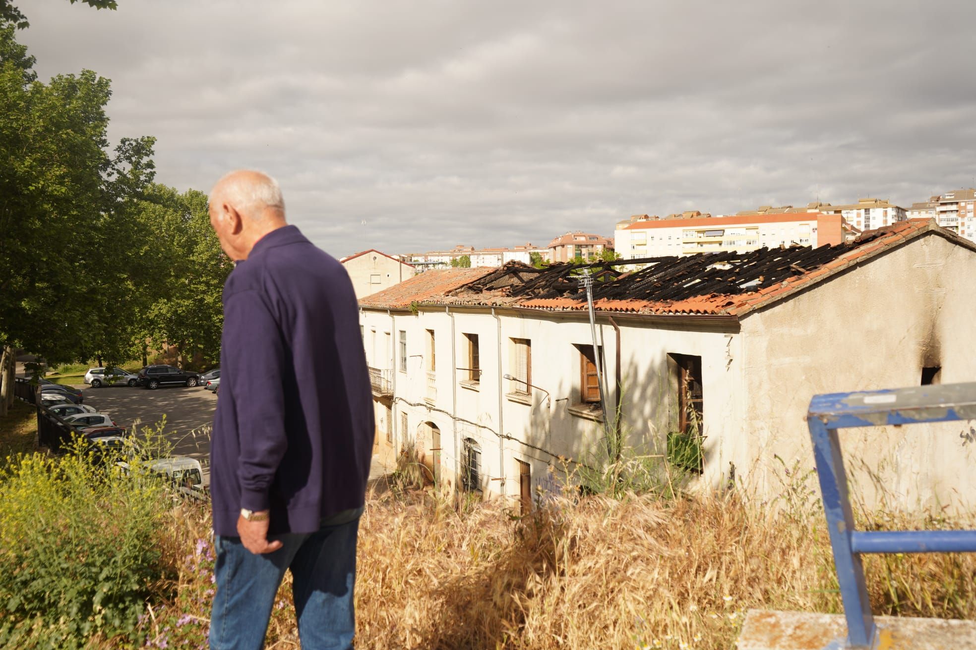 GALERÍA | Así ha quedado la vieja casa incendiada en Zamora capital