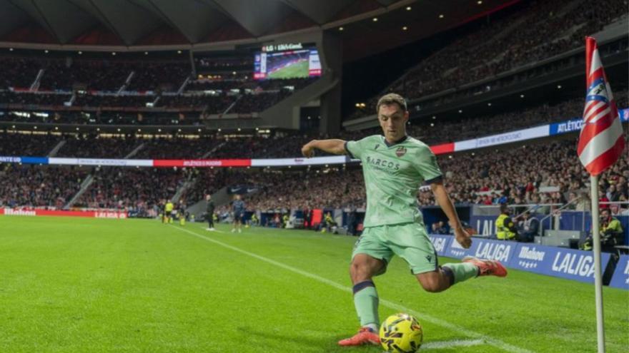 El balón parado, una asignatura "obligatoria" para el Levante este año