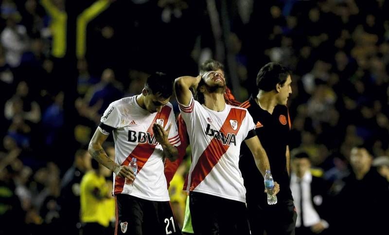 Fotogalería del incidente en el Boca Juniors-River Plate