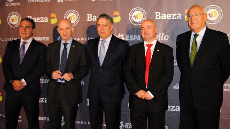 Bendodo, Alberto Baeza, Burgos, Patricio Baeza y Hernández Mollar.