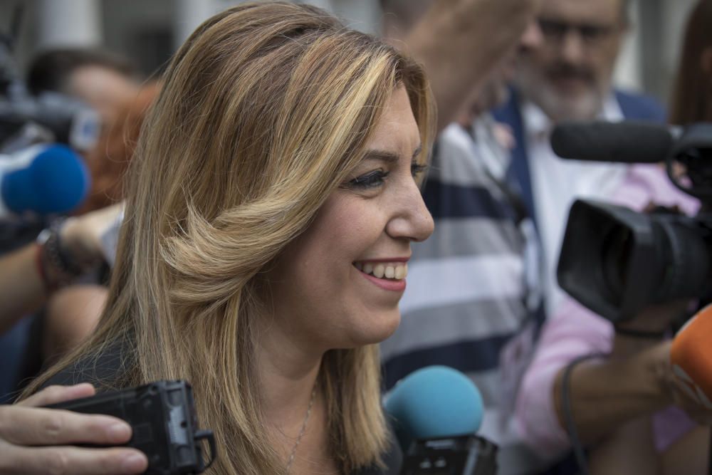 Proclive a la abstención. Susana Díaz, presidenta de Andalucía