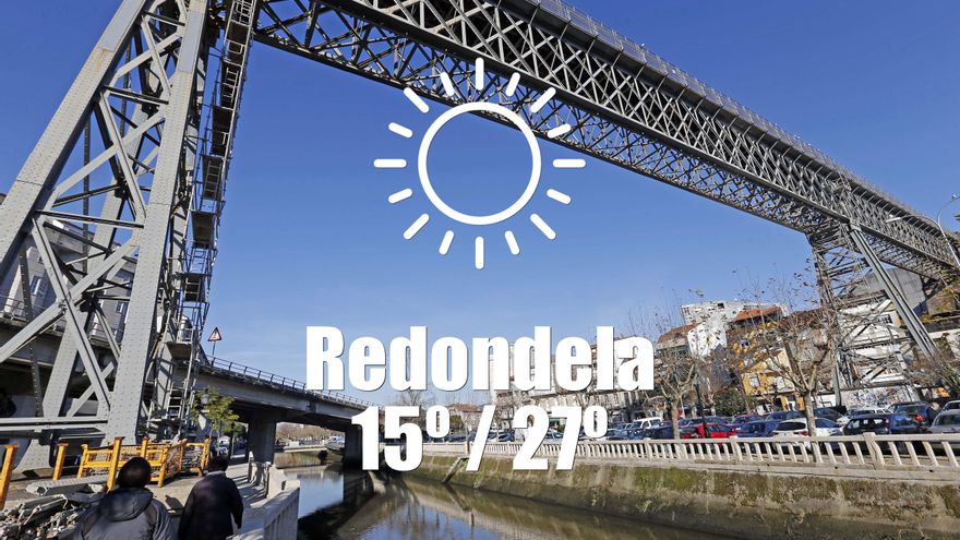 El tiempo en Redondela: previsión meteorológica para hoy, viernes 27 de junio