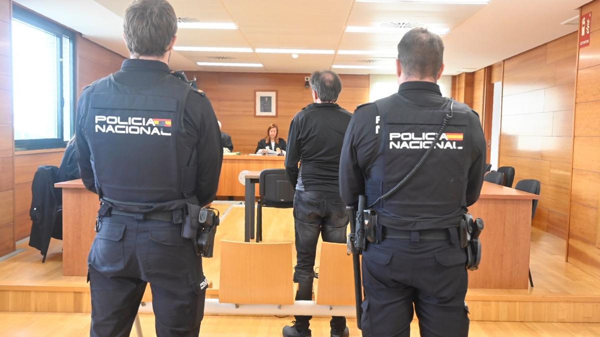 Vicente Montón Gimeno, en el juicio de la Audiencia Provincial de Castellón
